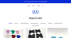 Desktop Screenshot of majorcrafts.com